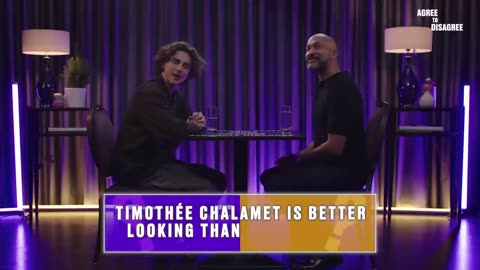 Timothée Chalamet & Keegan-Michael Key Argue Over The Internet's Biggest Debates | Agree to Disagree