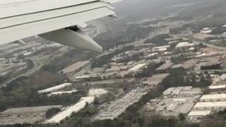 Taking off from Atlanta 3-27-18.