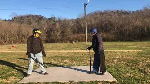 Shillelagh crook cane fencing full contact