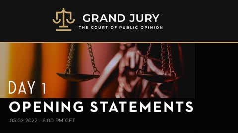 Grand Jury day 1. Opening Statements.