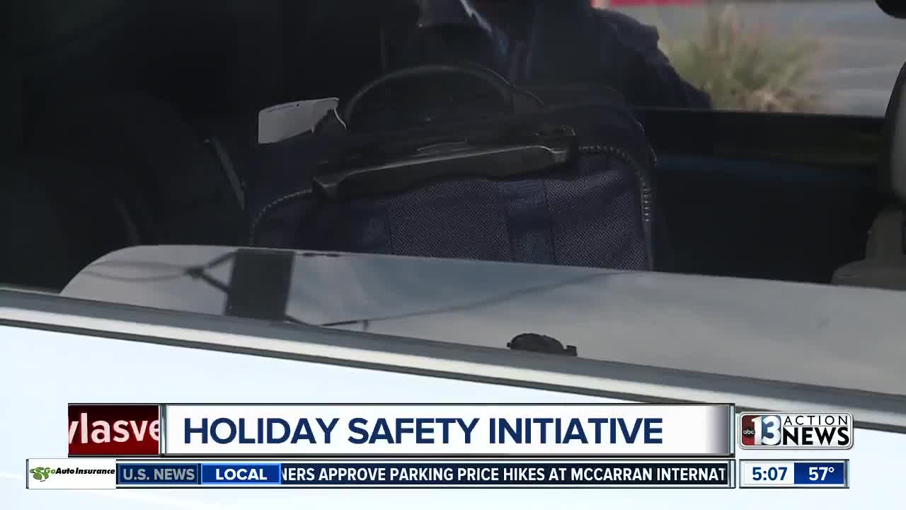Holiday Safety: Las Vegas police increase patrol at malls, stores