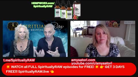 😃 Amy on Spiritually Raw! "You are SO Powerful! 💪"