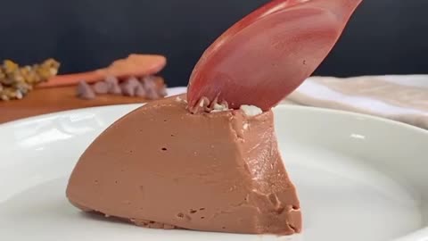 Chocolate Custard Pudding. Quick Eggless Dessert Recipes
