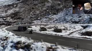 Daredevil Rides Vespa For 14km With Bag Covering Head