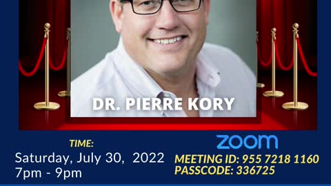 CDC Ph Weekly Huddle July 30, 2022 presents Dr. Pierre Kory