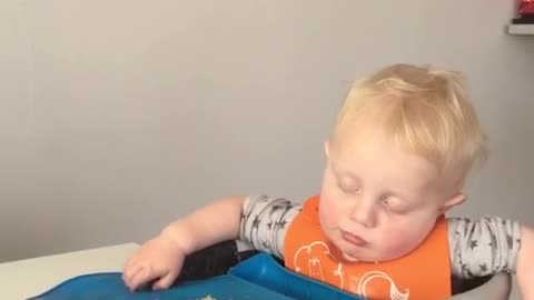 Toddler Sleep Eating