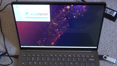 How to boot KDE Neon from USB on a Lenovo IdeaPad S540