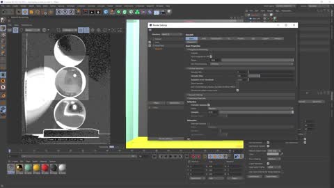 C 4D Redshift Rendering Optimization Tutorial (Part 11. No subtitles)