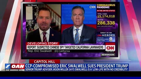 Eric Swalwell claims 'emotional distress' in new lawsuit against President Trump