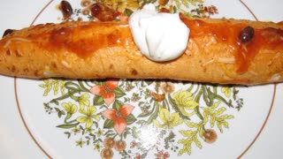 Bean and Cheese Enchiladas