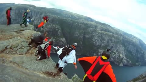 Wingsuit Proximity Flying BASE Jumping