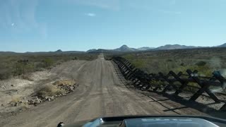 Arizona Mexico border before the wall, we got stopped by border patrol too!