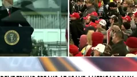 Why Won't Media Show Video Evidence of Trump "Inciting" Mob? It Doesn't Exist