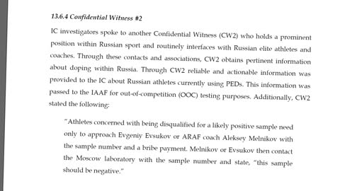 Russian Doping Scandal