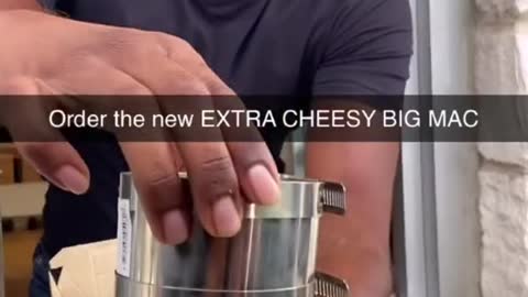Order the new EXTRA CHEESY BIG MAC