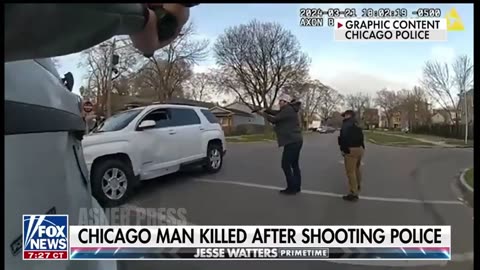Chicago man opens fire on officers after failing to follow commands in deadly encounter; Media Lies