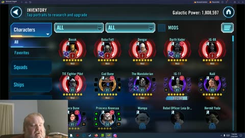 Star Wars Galaxy of Heroes F2P Day 294 after