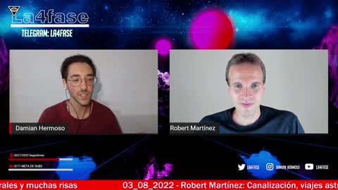 04ago2022 Canalizacion, viajes astrales y muchas risas. Preparense elites, que viene deltacron. Entrevista completa con Damian Hermoso · Robert Martinez || RESISTANCE ...-