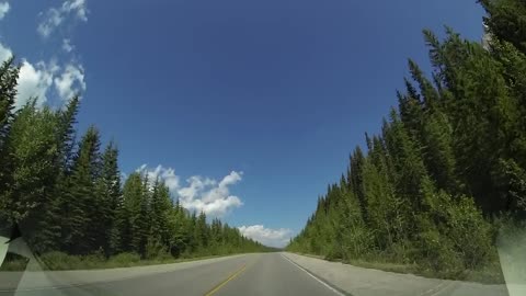 Drive-Lapse: From Banff Alberta to The Columbia Icefield in Jasper