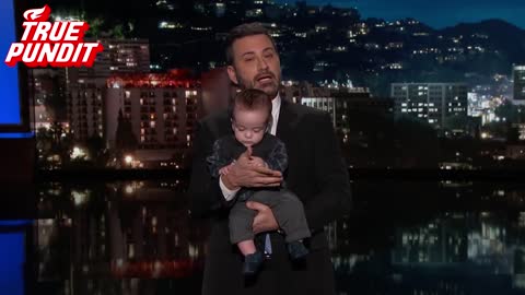Smug Kimmel Uses Son To Stump For Government Program, Botches The Facts