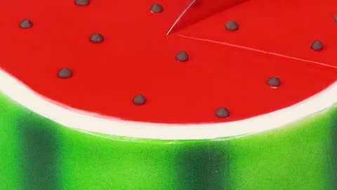 Watermelon cake special