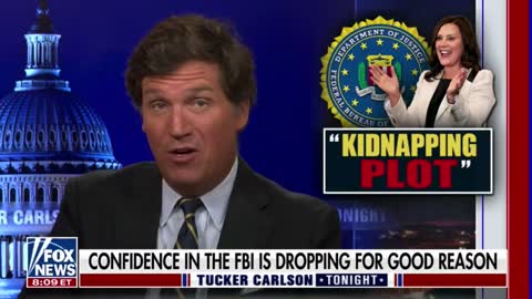 Tucker Carlson on how the FBI created the Gretchen Whitmer kidnapping plot.(10 minutes video)