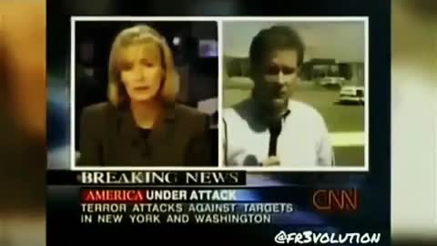 This footage aired once after 9/11