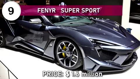 Most Expensive Sports Cars in World