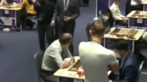 FUNNY CLIP: CHESS PLAYER HANDSHAKE #shorts