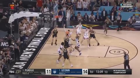 US Sports Basketball Featuring: UConn vs. Purdue - 2024 men's National Championship Highlights