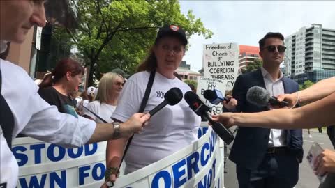 Nurse Speaks out in Adelaide