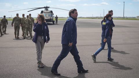 Governor DeSantis Delivers an Update on Hurricane Ian in Nokomis