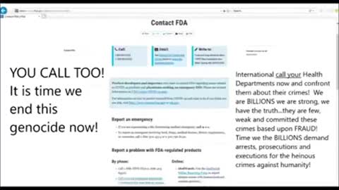 FDA Defending Genocide through Covid Shot on Phone call