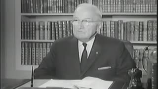 President Truman on creation of Israel pt2