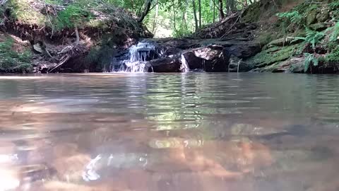 Small Creek, small waterfall