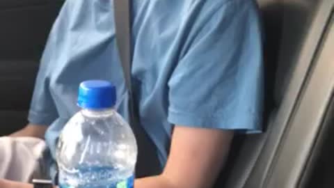 Water Bottle Flip Into Cup Holder