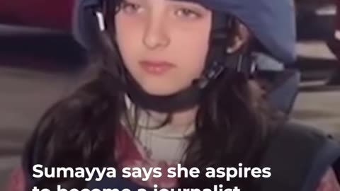 Gaza's budding 11-year-old journalist reporting the war