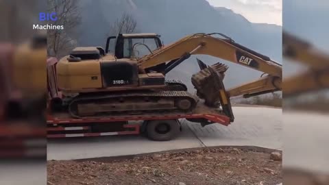 10 extreme dangerous dump truck driving skills
