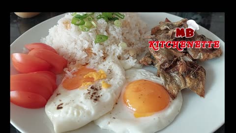 Breakfast Recipe in Filipino Style (tusilog)!! Let me comfort you by teaching a Filipino Breakfast!