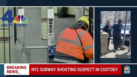 New Video Shows Shooting Suspect Entering Brooklyn Subway Station With Bags