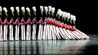 Rockettes Mesmerize The Audience With Amazingly Slow Toy Soldiers Falling Down