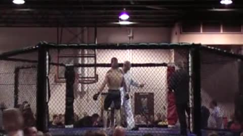 Ritchie Myrick's first Cage Fight