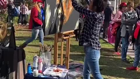 Trump Painting