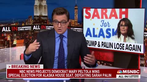 Democrat Peltola Defeats Palin In Special Alaska House Race, NBC News Projects