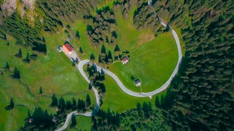 beautiful drone scenery