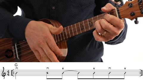 Muted Strum Ukulele Tutorial