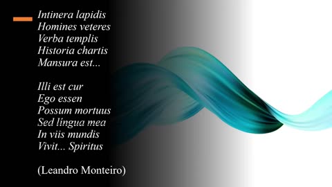 VETUS SPIRITUS TEMPORUM (OLD SPIRIT ON THE TIME) by Leandro Monteiro