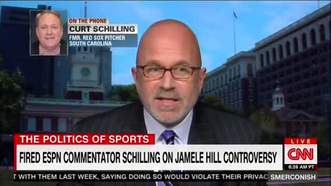 CNN's Smerconish Gets "Catty" When Curt Schilling Hurt His Feelings During Interview