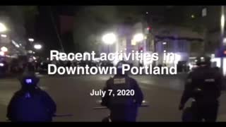Portland Police Respond To 42 Straight Days Of Civil Disturbance