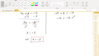 Math62_MAlbert_2.3_Solve equations with variables and constants on both sides